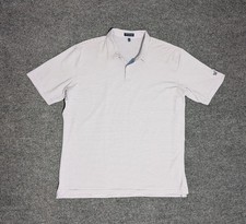 Peter Millar Polo Shirt Mens Size XXL Crown Crafted Performance Golf Pink Blue