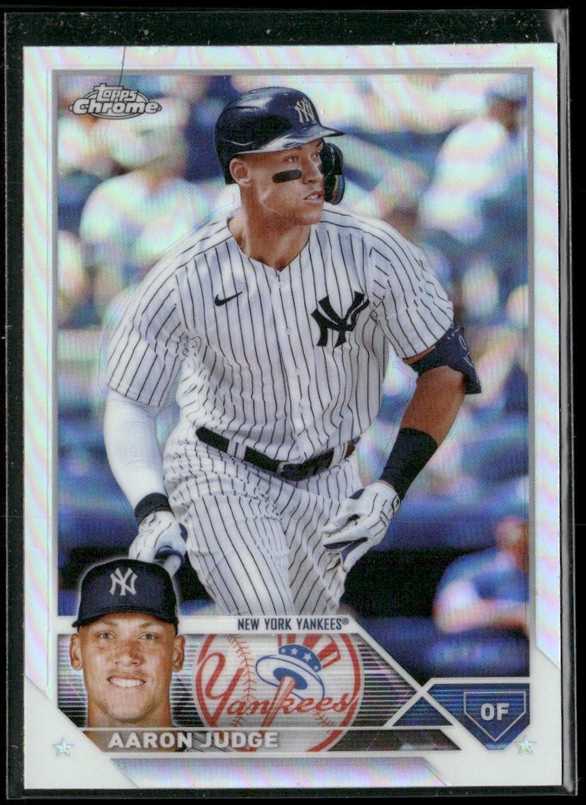 2023 Topps Chrome #62 Aaron Judge Refractors