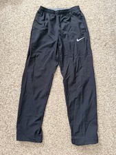 Nike Woven Dri-FIT Mens Black Training Track Pants Small