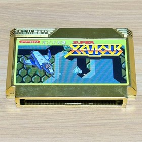 Gump no Nazo Super Xevious Famicom FC Japan Namco Shooting Game With Box Manual