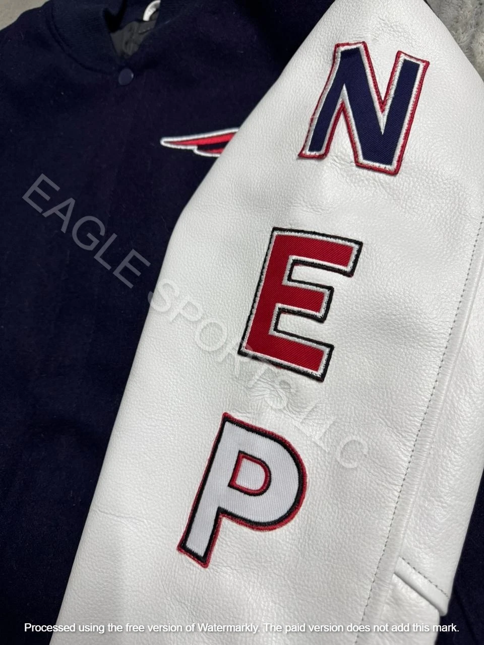 New England Patriots Varsity Jacket