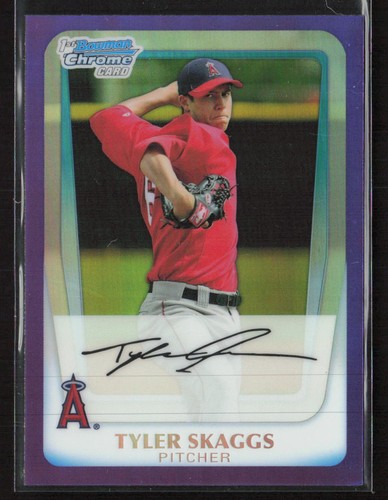 Tyler Skaggs [Refractor] #BCP194 2011 Bowman Chrome Prospects card
