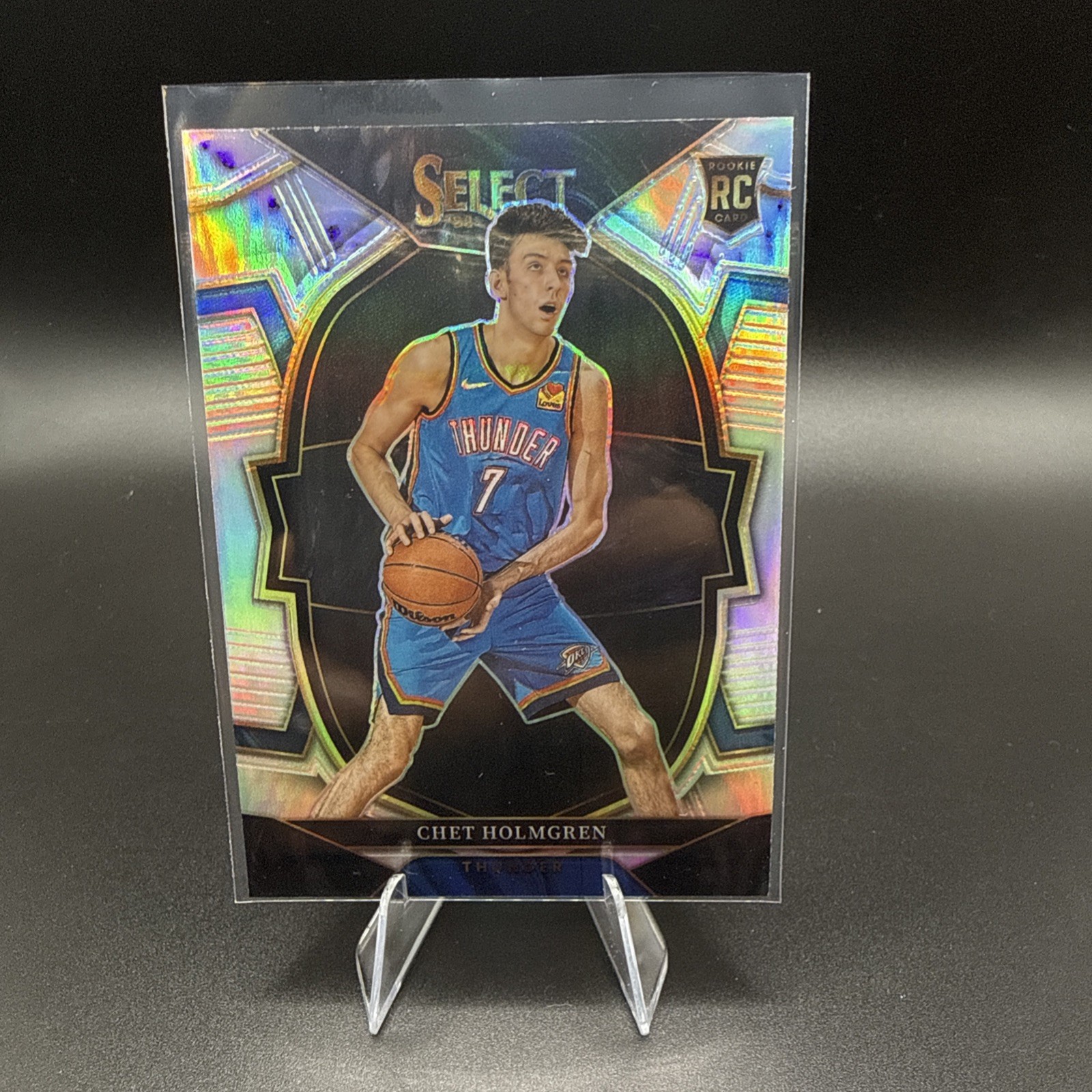 2022-23 Panini Select - Concourse Chet Holmgren #83 Silver Prizm (RC)