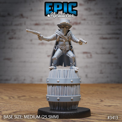 Goblin Outlaw A by Epic Miniatures Monster RPG D&D Pathfinder 3D Print
