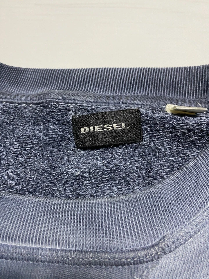 Sudadera De Colección Diesel Tiger Logo Grande Japonesa y2k Multicolor Talla S-M Hombre Foto 3 de 4