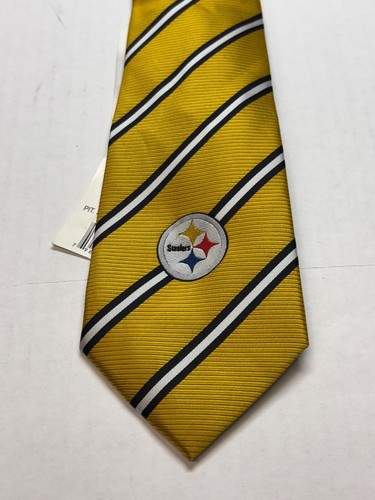NFL Pittsburgh Steelers Woven Necktie - Men's Necktie - Tie - Picture 2 of 10