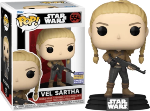 Funko POP! Star Wars: Vel Sartha (2022 Winter Convention)(Damaged Box) #554