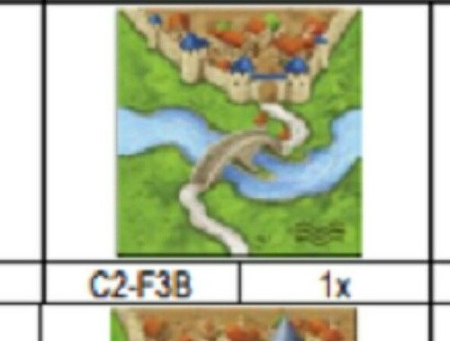 Carcassonne RIVER 1 Mini Expansion The River I ORIGINAL New Edit SPARE TILES - Picture 3 of 14