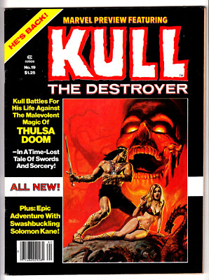 MARVEL PREVIEW #19 Featuring Kull the Destroyer (Summer 1979) NM (9.4)