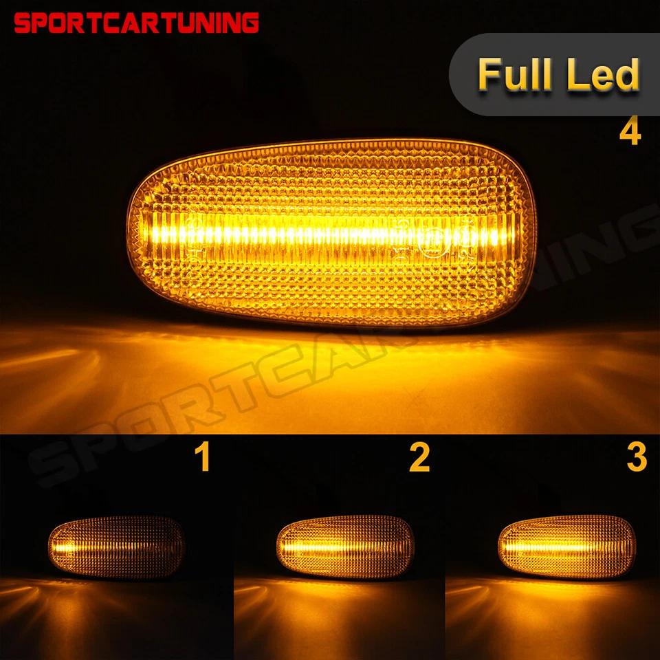 Led Side Marker Turn Signal Light For Cadillac STS STS-V 2005-2011 XLR SRX 04-09 Foto 2 de 4