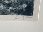 Antique Art Henri Rivière Dry Point Painting 1885 Artwork Listed Artist — photo 7