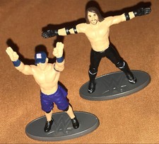 JOHN CENA & AJ STYLES FIGURE WWE MATTEL TOY FIGURINE 3