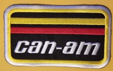 CAN-AM Embroidered Patch approx 2.25X3.75"