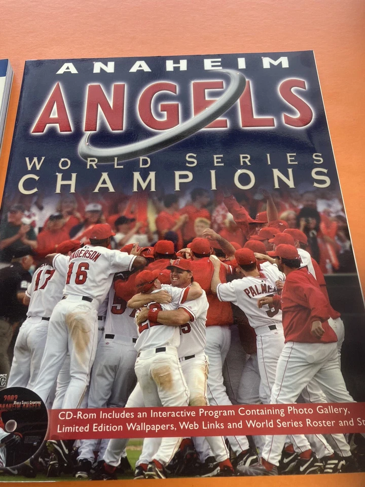 Anaheim Angels 2002 World Series Championship Book & 2002  League Program - Image 2 of 3