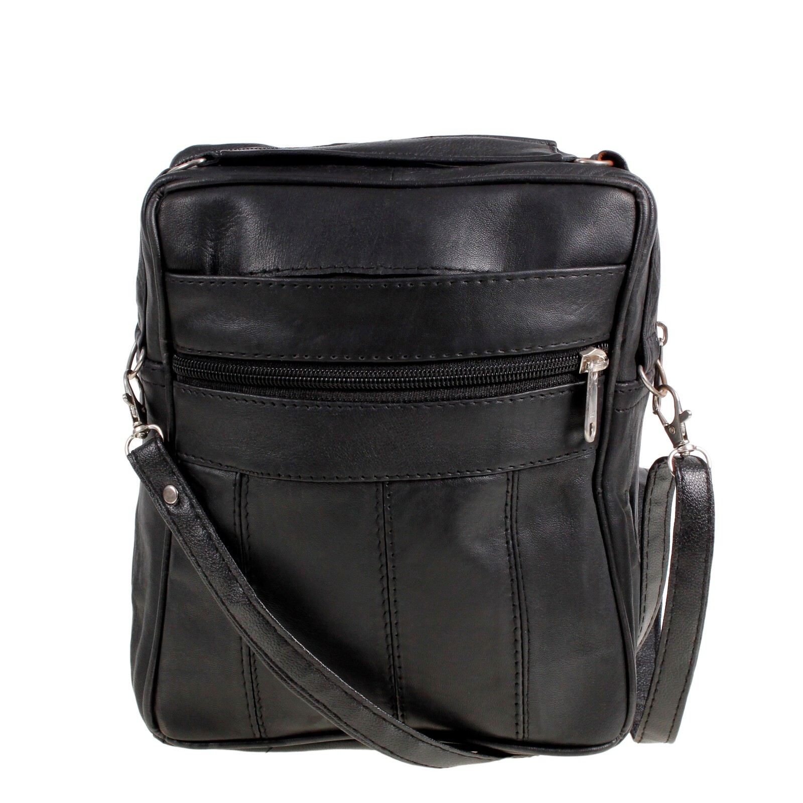 MENS REAL LEATHER TRAVEL SHOULDER MAN BAG CROSS BODY MESSENGER eBay