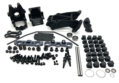 Tekno EB48 REAR SUSPENSION (Bag D&E) (Sway Bar, Gear box, hinge pin TKR9003