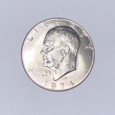 1974 Eisenhower Silver dollar Denver Mint Mark | eBay