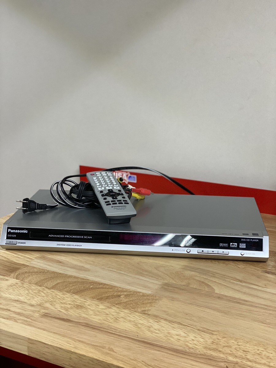 Panasonic DVD CD Player DVD-S29 w Remote - Video/Audio cable