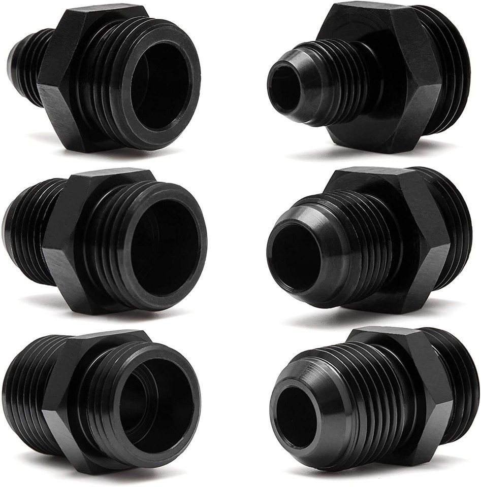 Universal High Flow Inline Fuel Filter - 100 Micron, Cleanable, AN6/AN8/AN10 Adapter Size