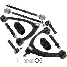 12 Pcs Front Tie Rod Ends & Control Arm for Chevrolet Avalanche 2007 - 2013