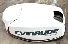 Evinrude Outboard ETEC 15 25 30 HP White  Cowl   0285762 FRESHWATER!