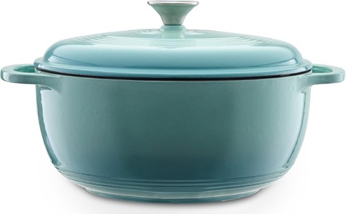 Enameled Cast Iron Round Dutch Oven, 6 qt.,