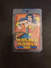 NEW WONDER WOMAN Light Switch Plate 3.5" x 5" Open Road Brands DC COMICS.