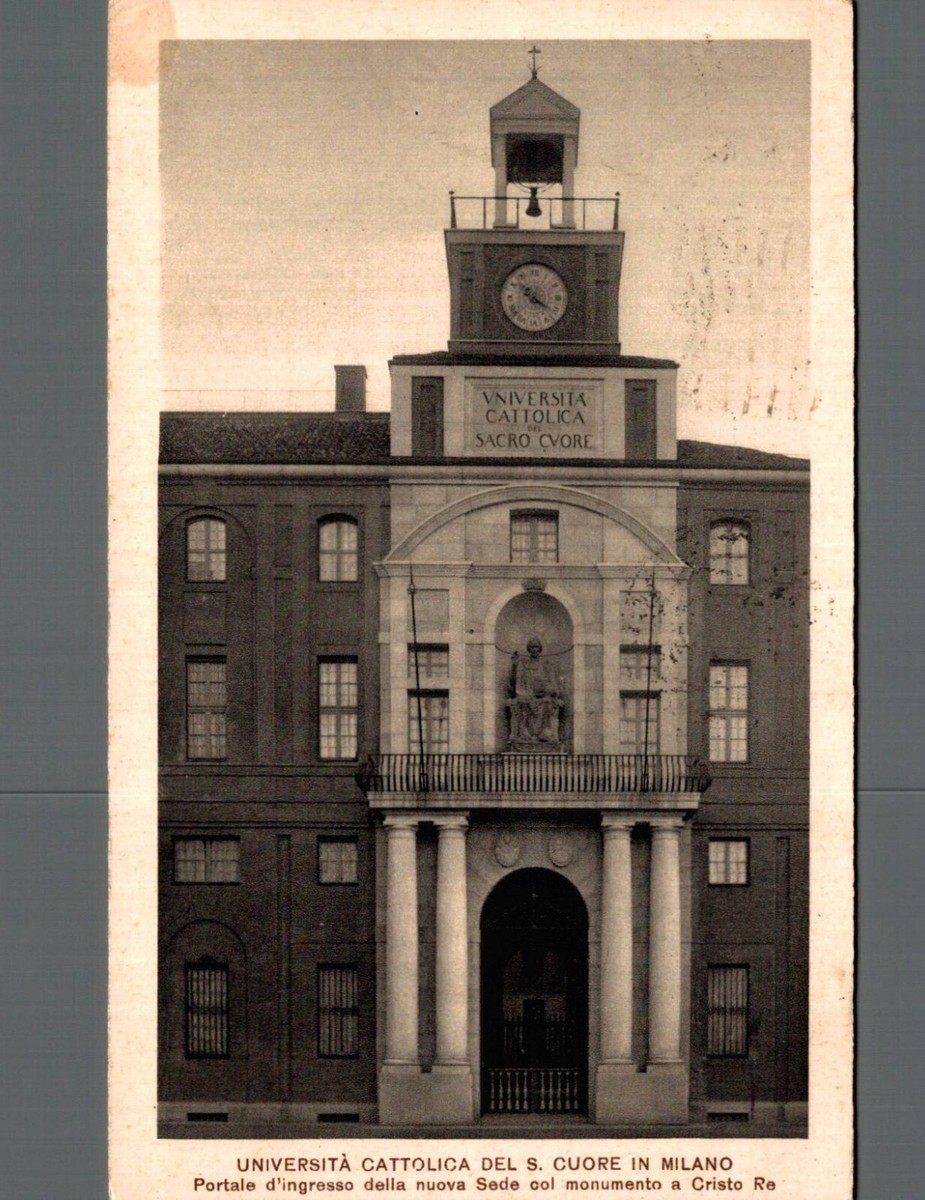 Milano università Cattolica piccolo spedita