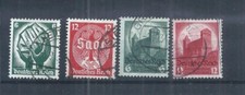 Germany stamps.  1934 Saar Plebiscite & Nuremberg Congress used  (AP442)