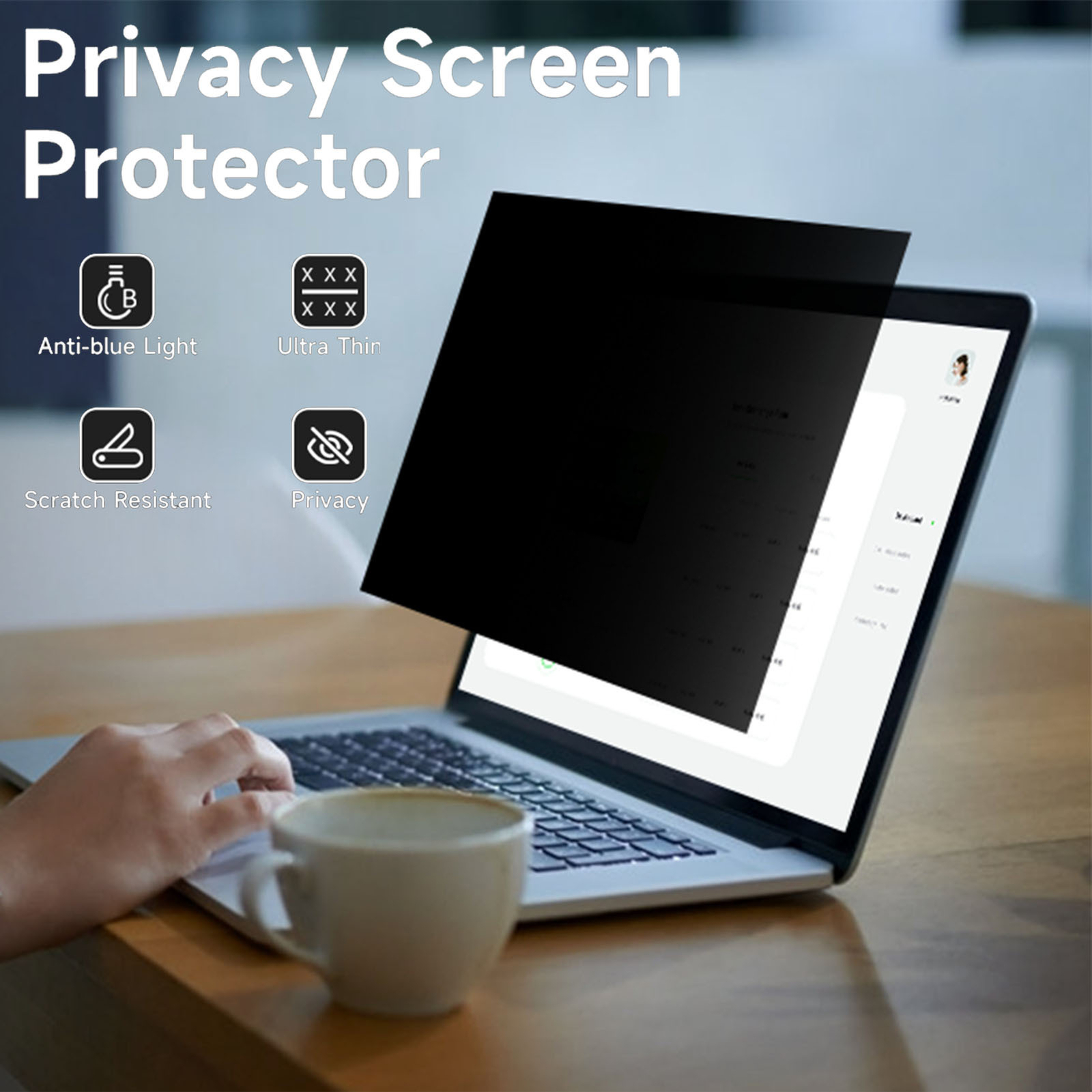 Privacy Screen Protector For Laptop 14 15.6 Notebook PC Computer Anti-peep Film