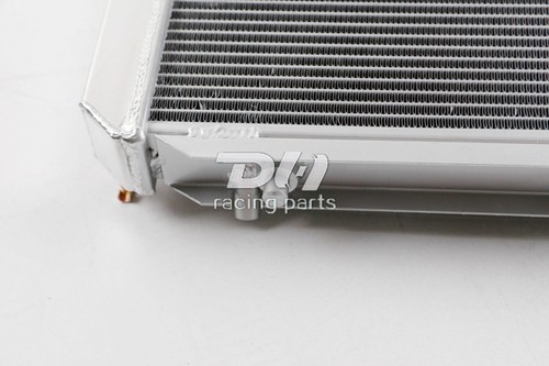 2Row Radiator+Shroud+9"FAN For 91-95 Toyota MR2 3SGTE SW20 Turbo Coupe 2.0L 2.2L - Foto 9 di 12