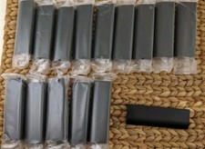 14 Matte Black Aluminum Drawer Pulls Home/Office Lightweight 3.75" Btwn.Holes