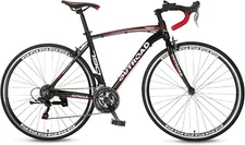 700C Wheel 21 Speed Road Bike with Light Weight Aluminum Alloy Frame, Commuter B