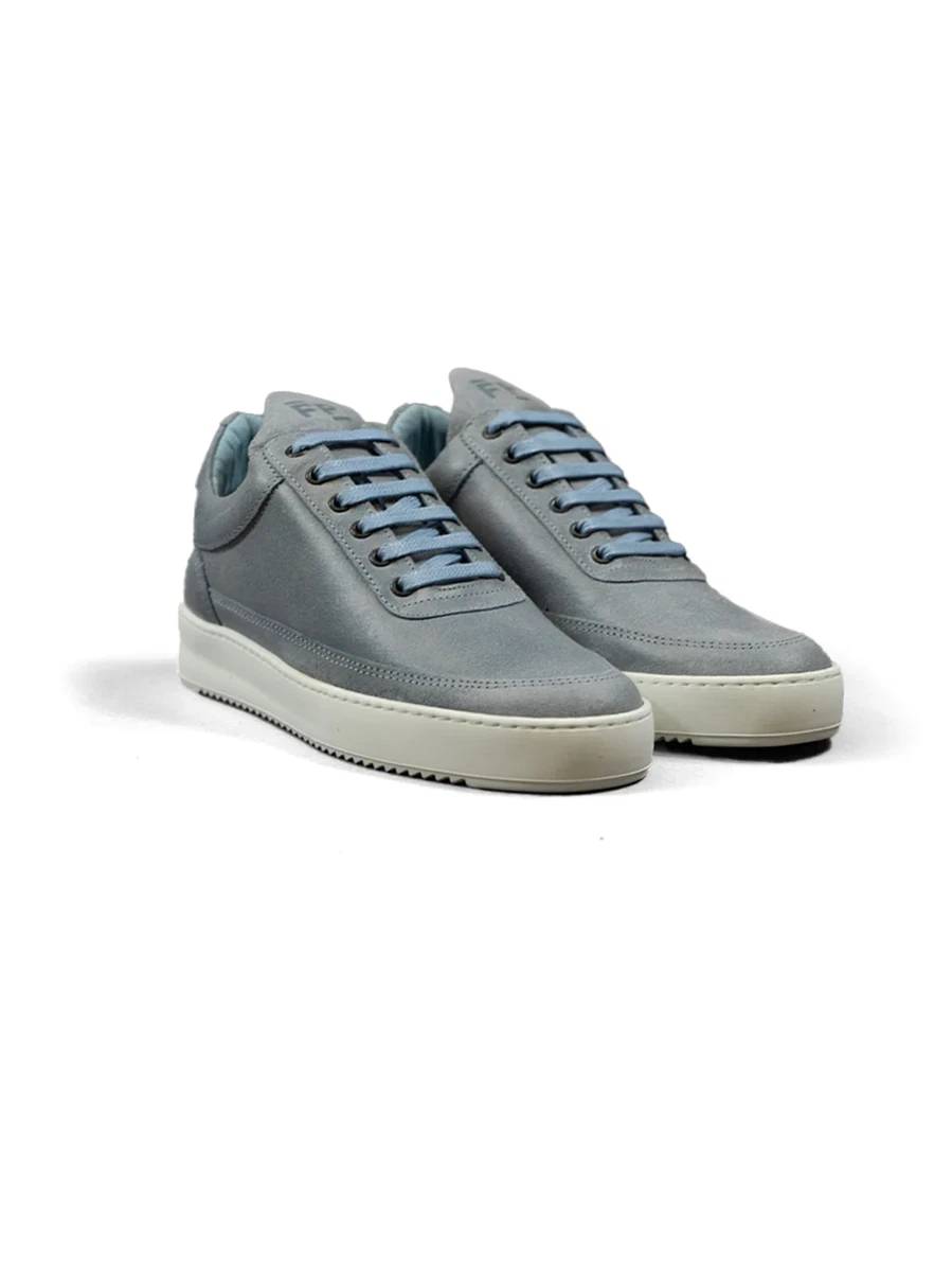 Filling Pieces Reef Zinc Grey Men Low Top Shoe Size 11 NWOB Filling Pieces nubuck sneakers Low Top Ripple Nubuck men main image 4
