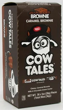 Cowtales Cow Tales Chocolate Caramel Brownie Candy 36 Ct Cowtails Bulk 2.25 LBS