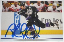 ROB BLAKE SIGNED UPPER DECK LOS ANGELES KINGS CARD AUTOGRAPH AUTO!!!
