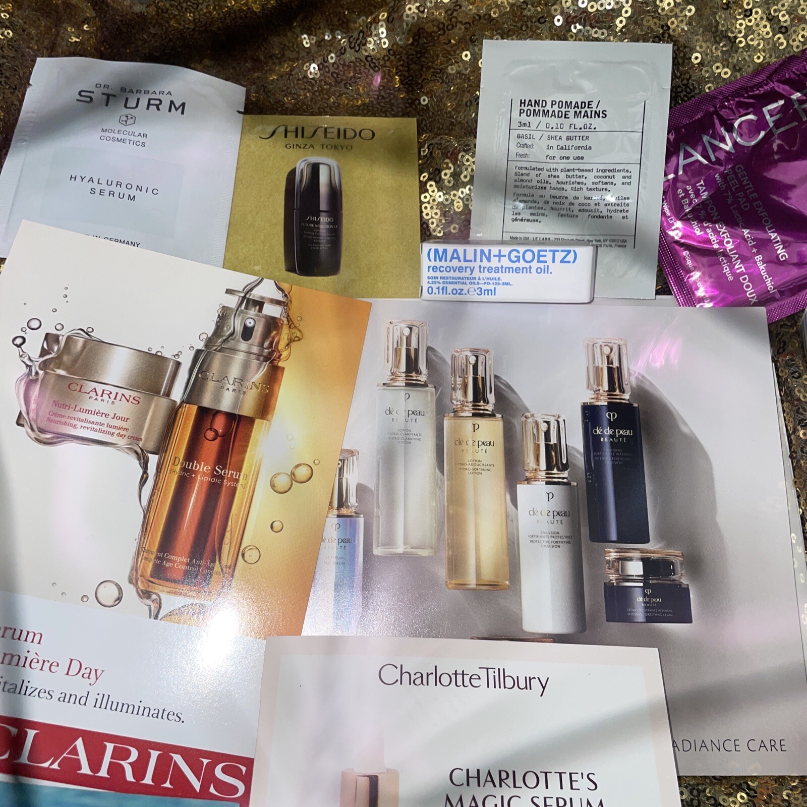 Lot of 24 Product Samples Makeup Skin Care Cosmetic Perfume  Care