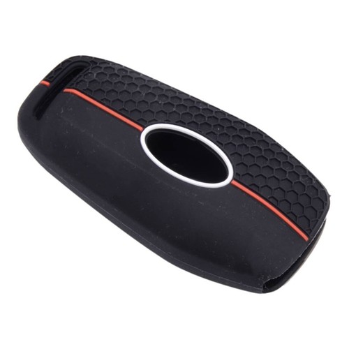 Housse De Clé TPU KULCSOK Pour Ford Mustang, Explorer, F-150 - Protection 5 Boutons - Noir