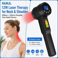 12W 808nm905nm Near Infrared Light Laser Therapy for Arthritis Joint Pain Relief