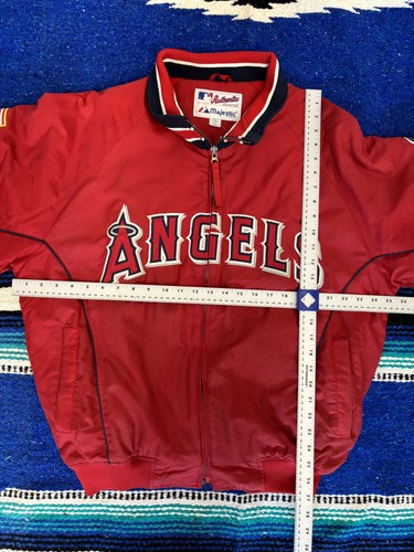 Los Angeles Angels Jacket Mens Large MLB Baseball Majestic Authentic Collection - Picture 3 of 24