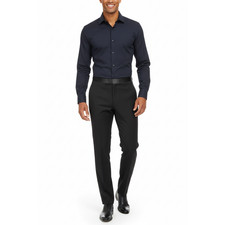 Men's Tuxedo Formal Pants Satin Side Trimmed Stretchable Waist Band 201-1
