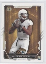 2015 Bowman Rookies Nick Marshall #109 0a1