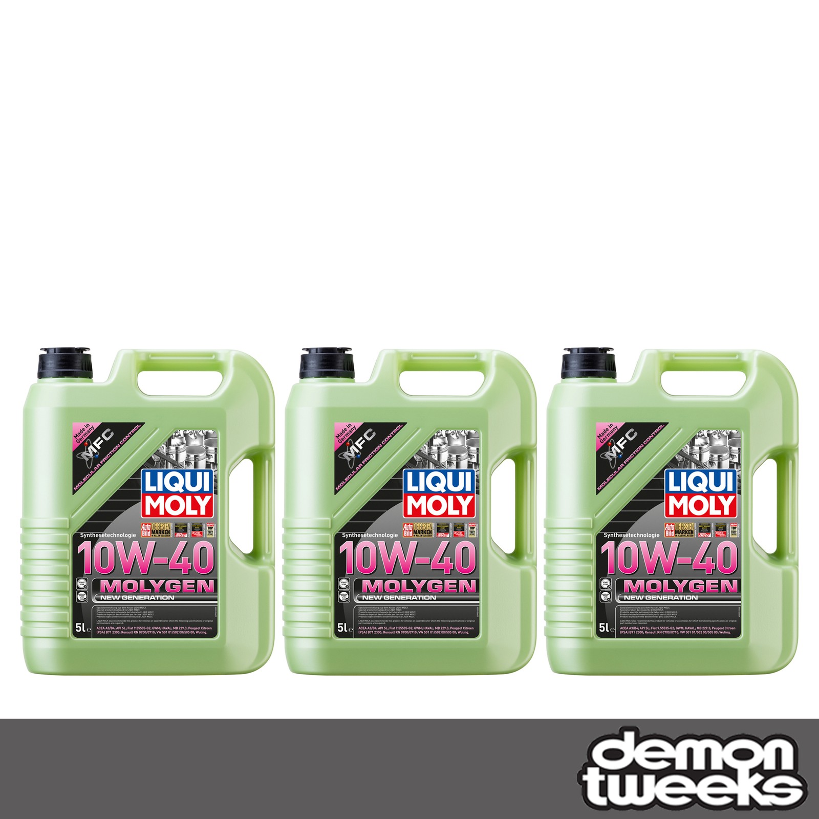 1 x Liqui Moly Molygen Fully Synthetic High Performance 10W40 Engine Oil - 5L - Image 13