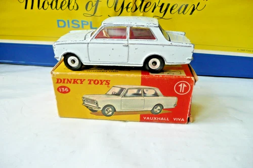 VINTAGE DINKY 136 VAUXHALL VIVA HA WITH ORIGINAL BOX 1964-72