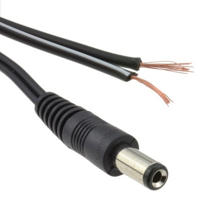 2.1mm x 5.5mm Stecker Dc Stecker Auf Knapp Enden Stromkabel 1.5m/2m/3M/5m