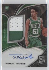 2019 Panini Spectra Rookie Jersey FOTL Wave Prizm 19/39 Tremont Waters Auto 0gt4