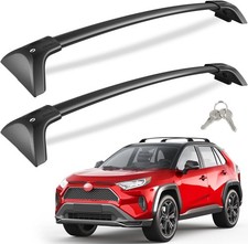 260 Lbs Lockable Roof Rack Cross Bars For Toyota Rav4 2019-2025 Heavy D