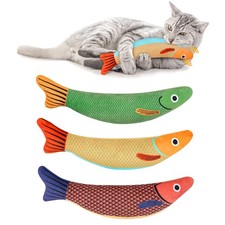 WONOWPA Catnip Toy, 3PCS Cat Chew Toys, Bite Resistant 3 PCS, Multiple