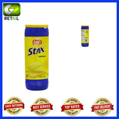 5.75 Oz Lay's Stax  Crisps - Perfect Gluten-Free Snack for Any Occasion