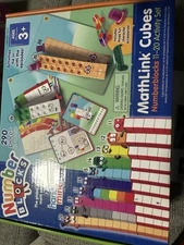 Numberblocks Mathlink Cubes 11-20 Activity Set, 30 Numberblocks Suit For 3years+